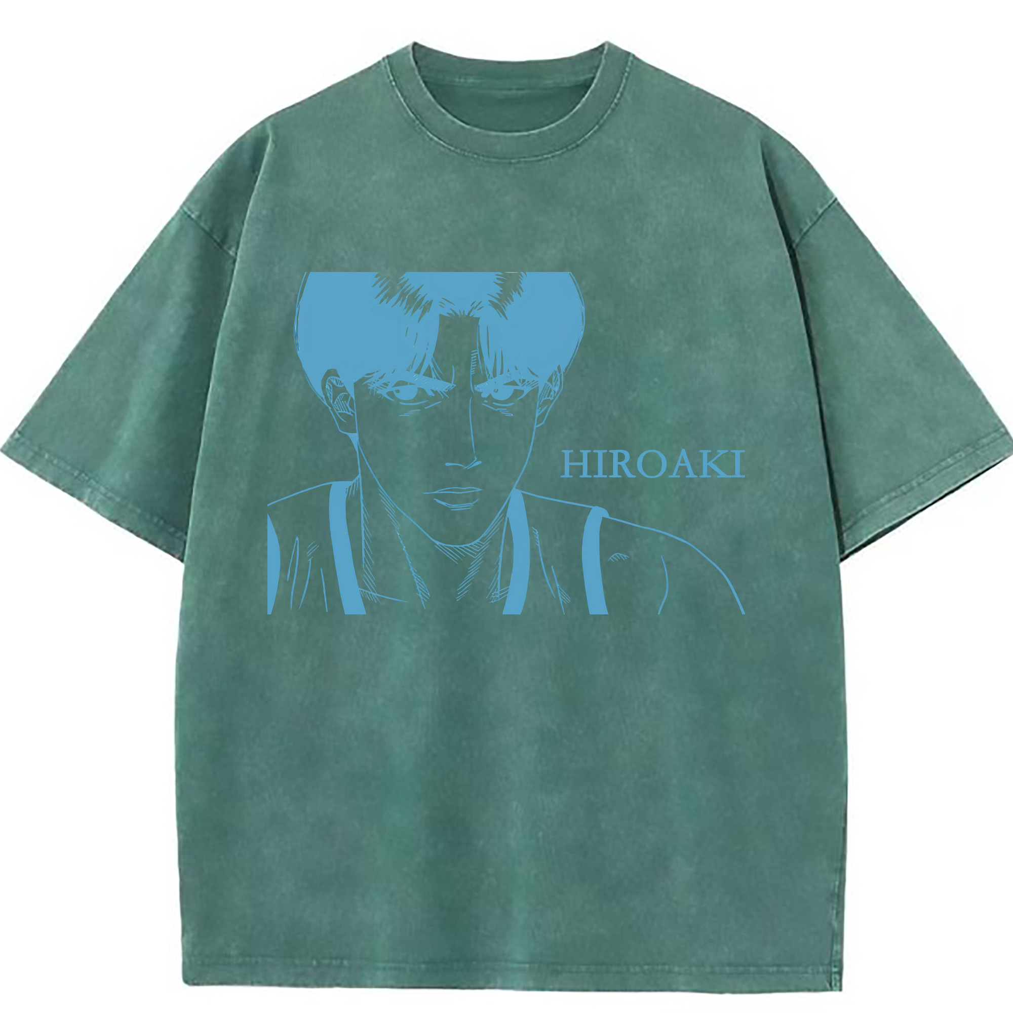 （画像用） SLAM DUNK／スラムダンク 綿100% ヴィンテージ風 半袖Tシャツ（フロントプリント）
